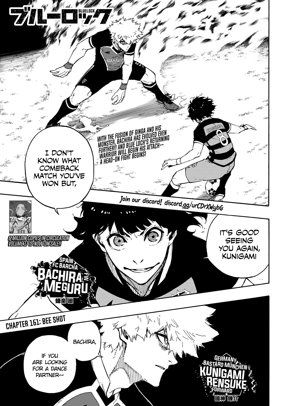 Blue Lock Chapter 161 image 02